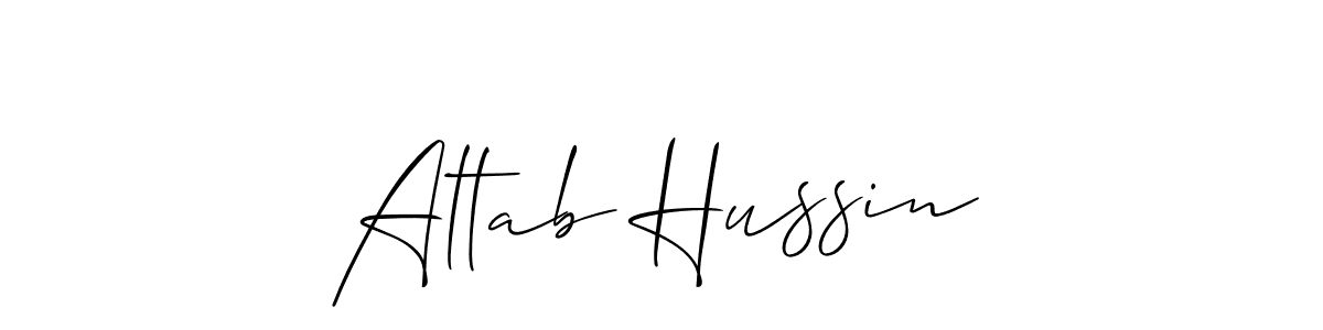 This is the best signature style for the Altab Hussin name. Also you like these signature font (Allison_Script). Mix name signature. Altab Hussin signature style 2 images and pictures png