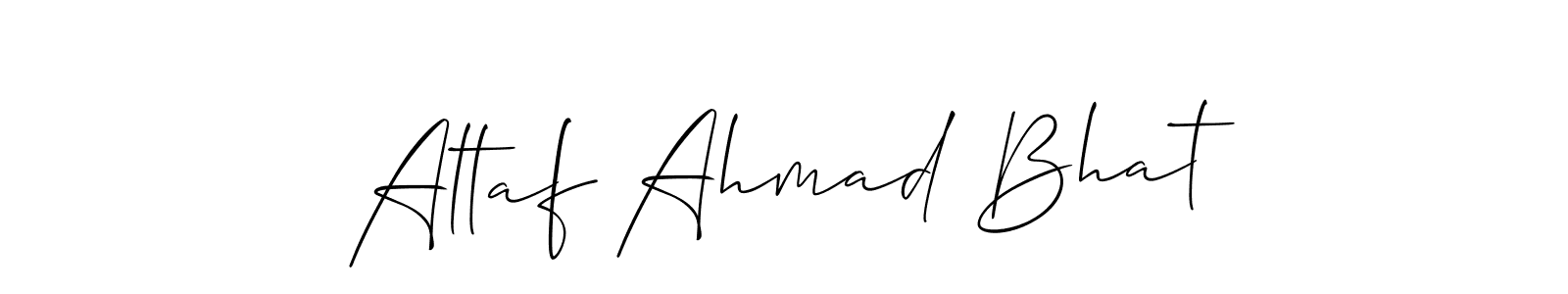 Make a short Altaf Ahmad Bhat signature style. Manage your documents anywhere anytime using Allison_Script. Create and add eSignatures, submit forms, share and send files easily. Altaf Ahmad Bhat signature style 2 images and pictures png