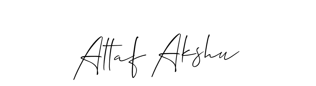 Similarly Allison_Script is the best handwritten signature design. Signature creator online .You can use it as an online autograph creator for name Altaf Akshu. Altaf Akshu signature style 2 images and pictures png