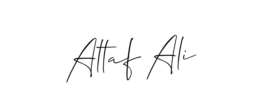 How to make Altaf Ali signature? Allison_Script is a professional autograph style. Create handwritten signature for Altaf Ali name. Altaf Ali signature style 2 images and pictures png