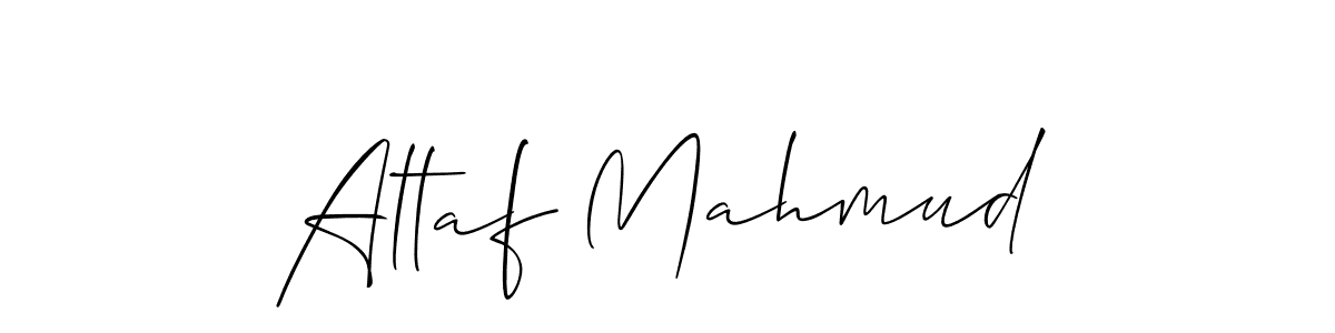 Also we have Altaf Mahmud name is the best signature style. Create professional handwritten signature collection using Allison_Script autograph style. Altaf Mahmud signature style 2 images and pictures png