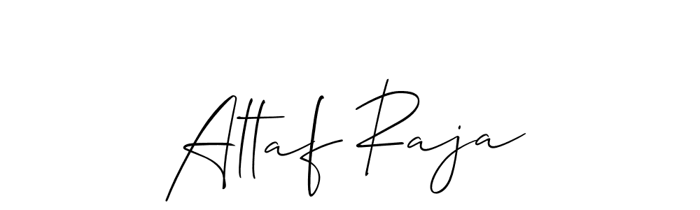 Also You can easily find your signature by using the search form. We will create Altaf Raja name handwritten signature images for you free of cost using Allison_Script sign style. Altaf Raja signature style 2 images and pictures png