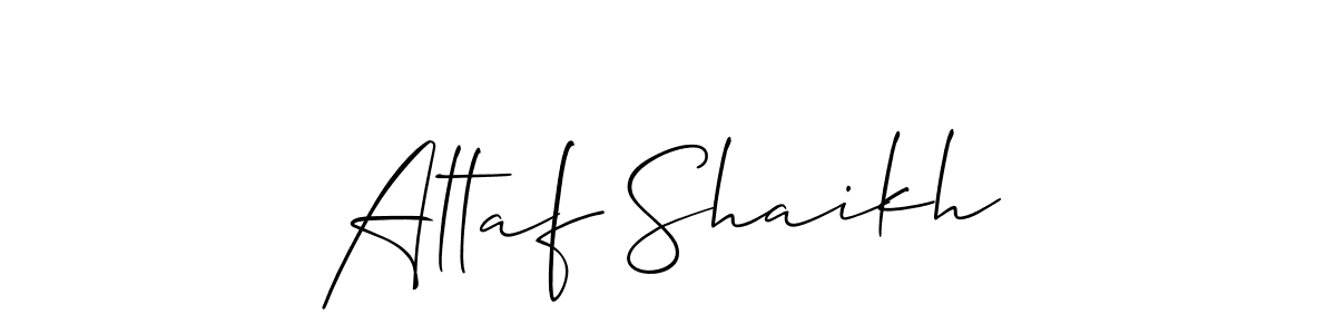 Also we have Altaf Shaikh name is the best signature style. Create professional handwritten signature collection using Allison_Script autograph style. Altaf Shaikh signature style 2 images and pictures png