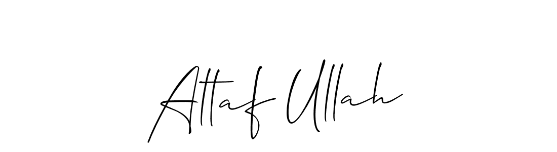 How to make Altaf Ullah signature? Allison_Script is a professional autograph style. Create handwritten signature for Altaf Ullah name. Altaf Ullah signature style 2 images and pictures png