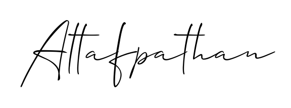 The Allison_Script signature style provides a bold statement for name Altafpathan. Designed for business owners, executives, and leaders. Altafpathan signature style 2 images and pictures png