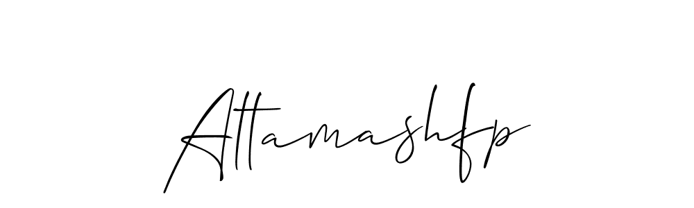 Also we have Altamashfp name is the best signature style. Create professional handwritten signature collection using Allison_Script autograph style. Altamashfp signature style 2 images and pictures png