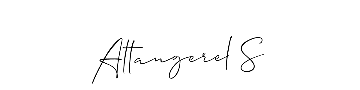 Once you've used our free online signature maker to create your best signature Allison_Script style, it's time to enjoy all of the benefits that Altangerel S name signing documents. Altangerel S signature style 2 images and pictures png