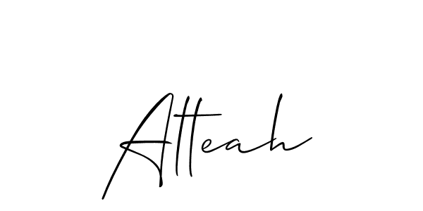 Also You can easily find your signature by using the search form. We will create Alteah name handwritten signature images for you free of cost using Allison_Script sign style. Alteah signature style 2 images and pictures png