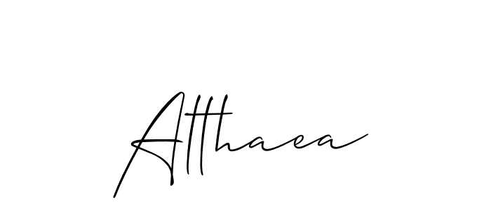 Also we have Althaea name is the best signature style. Create professional handwritten signature collection using Allison_Script autograph style. Althaea signature style 2 images and pictures png