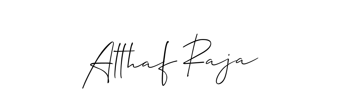 Similarly Allison_Script is the best handwritten signature design. Signature creator online .You can use it as an online autograph creator for name Althaf Raja. Althaf Raja signature style 2 images and pictures png
