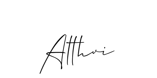 How to make Althvi signature? Allison_Script is a professional autograph style. Create handwritten signature for Althvi name. Althvi signature style 2 images and pictures png