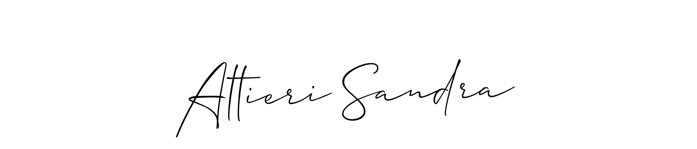 Make a short Altieri Sandra signature style. Manage your documents anywhere anytime using Allison_Script. Create and add eSignatures, submit forms, share and send files easily. Altieri Sandra signature style 2 images and pictures png