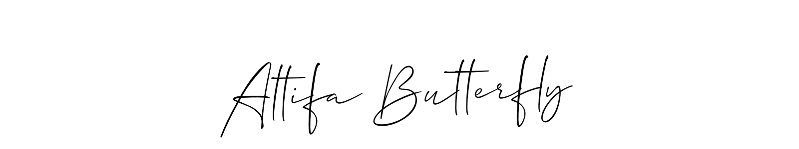 It looks lik you need a new signature style for name Altifa Butterfly. Design unique handwritten (Allison_Script) signature with our free signature maker in just a few clicks. Altifa Butterfly signature style 2 images and pictures png