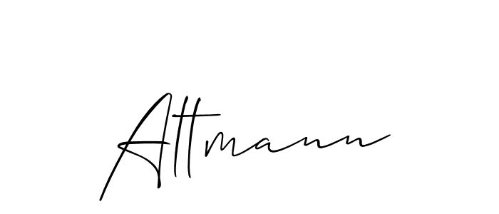 Also we have Altmann name is the best signature style. Create professional handwritten signature collection using Allison_Script autograph style. Altmann signature style 2 images and pictures png