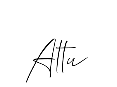 Best and Professional Signature Style for Altu. Allison_Script Best Signature Style Collection. Altu signature style 2 images and pictures png