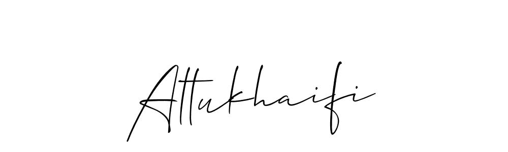 It looks lik you need a new signature style for name Altukhaifi. Design unique handwritten (Allison_Script) signature with our free signature maker in just a few clicks. Altukhaifi signature style 2 images and pictures png