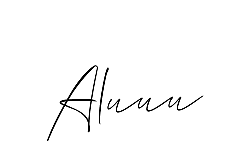 Check out images of Autograph of Aluuu name. Actor Aluuu Signature Style. Allison_Script is a professional sign style online. Aluuu signature style 2 images and pictures png