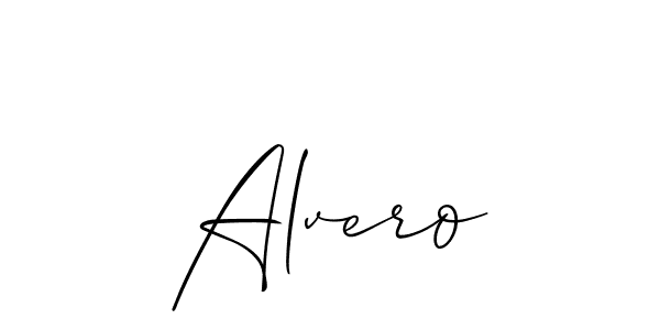 How to Draw Alvero signature style? Allison_Script is a latest design signature styles for name Alvero. Alvero signature style 2 images and pictures png
