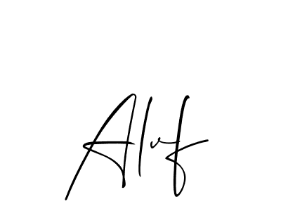 Once you've used our free online signature maker to create your best signature Allison_Script style, it's time to enjoy all of the benefits that Alvf name signing documents. Alvf signature style 2 images and pictures png