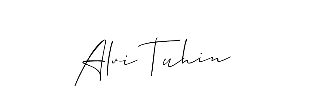 You can use this online signature creator to create a handwritten signature for the name Alvi Tuhin. This is the best online autograph maker. Alvi Tuhin signature style 2 images and pictures png