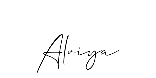 You can use this online signature creator to create a handwritten signature for the name Alviya. This is the best online autograph maker. Alviya signature style 2 images and pictures png
