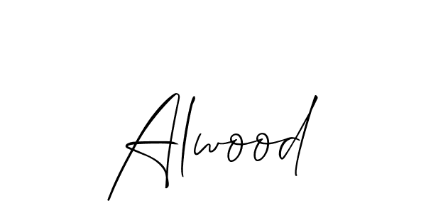Alwood stylish signature style. Best Handwritten Sign (Allison_Script) for my name. Handwritten Signature Collection Ideas for my name Alwood. Alwood signature style 2 images and pictures png