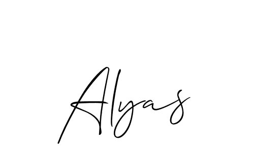 Also You can easily find your signature by using the search form. We will create Alyas name handwritten signature images for you free of cost using Allison_Script sign style. Alyas signature style 2 images and pictures png