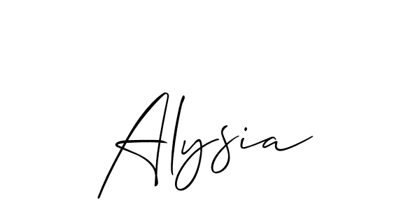 How to Draw Alysia signature style? Allison_Script is a latest design signature styles for name Alysia. Alysia signature style 2 images and pictures png