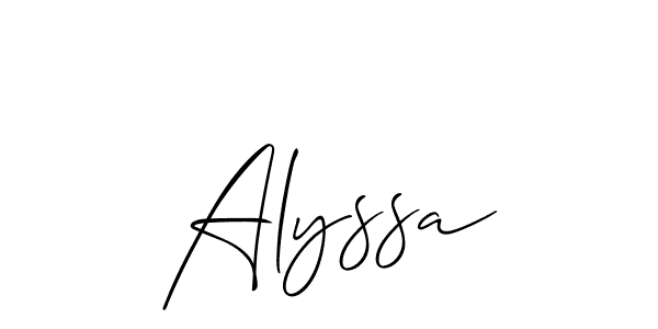 Here are the top 10 professional signature styles for the name Alyssa. These are the best autograph styles you can use for your name. Alyssa signature style 2 images and pictures png