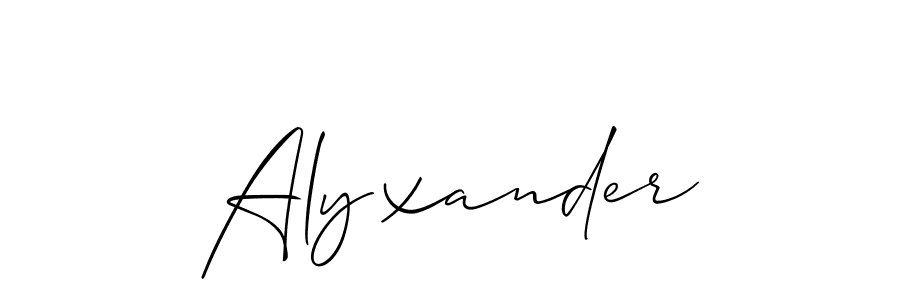Once you've used our free online signature maker to create your best signature Allison_Script style, it's time to enjoy all of the benefits that Alyxander name signing documents. Alyxander signature style 2 images and pictures png