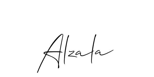 Similarly Allison_Script is the best handwritten signature design. Signature creator online .You can use it as an online autograph creator for name Alzala. Alzala signature style 2 images and pictures png