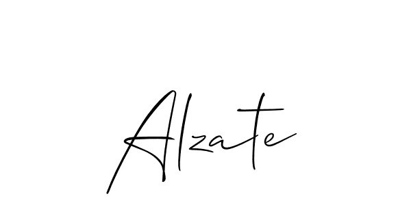 How to make Alzate name signature. Use Allison_Script style for creating short signs online. This is the latest handwritten sign. Alzate signature style 2 images and pictures png