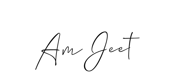 This is the best signature style for the Am Jeet name. Also you like these signature font (Allison_Script). Mix name signature. Am Jeet signature style 2 images and pictures png