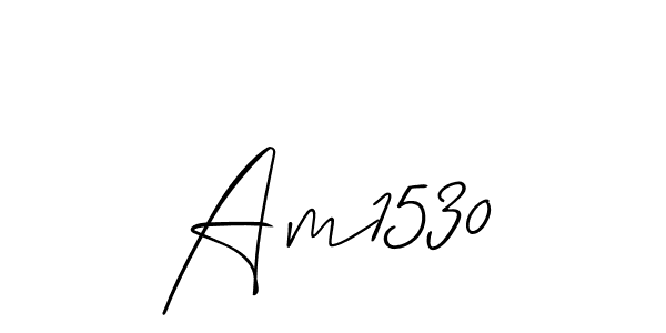 if you are searching for the best signature style for your name Am1530. so please give up your signature search. here we have designed multiple signature styles  using Allison_Script. Am1530 signature style 2 images and pictures png