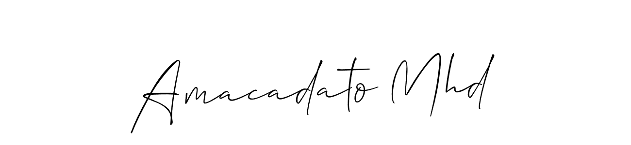 Check out images of Autograph of Amacadato Mhd name. Actor Amacadato Mhd Signature Style. Allison_Script is a professional sign style online. Amacadato Mhd signature style 2 images and pictures png