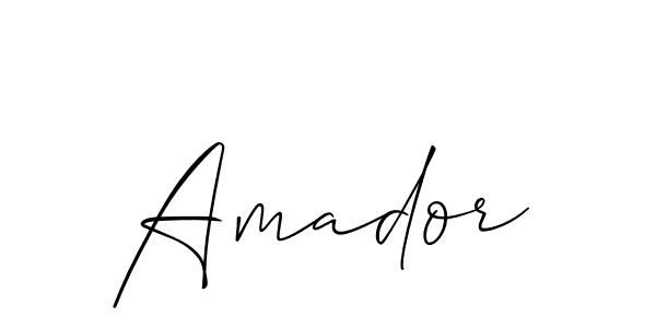 if you are searching for the best signature style for your name Amador. so please give up your signature search. here we have designed multiple signature styles  using Allison_Script. Amador signature style 2 images and pictures png