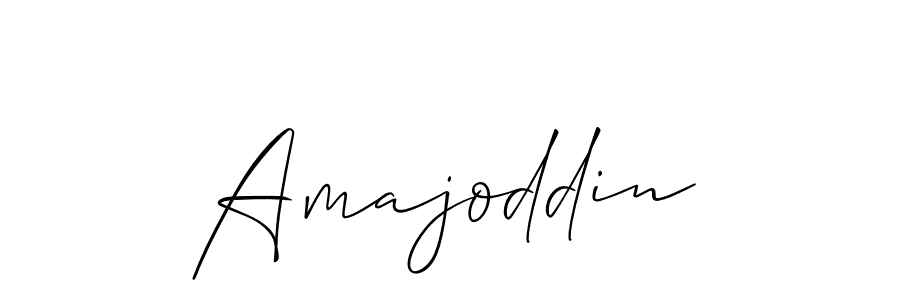 How to make Amajoddin name signature. Use Allison_Script style for creating short signs online. This is the latest handwritten sign. Amajoddin signature style 2 images and pictures png