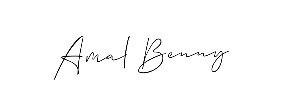 This is the best signature style for the Amal Benny name. Also you like these signature font (Allison_Script). Mix name signature. Amal Benny signature style 2 images and pictures png