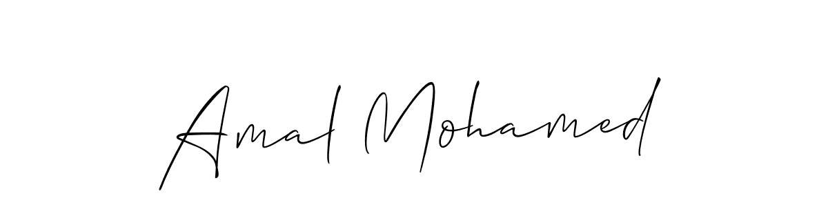 Here are the top 10 professional signature styles for the name Amal Mohamed. These are the best autograph styles you can use for your name. Amal Mohamed signature style 2 images and pictures png