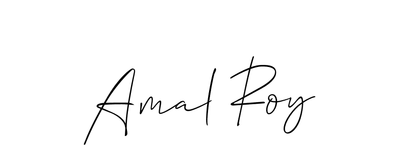 Create a beautiful signature design for name Amal Roy. With this signature (Allison_Script) fonts, you can make a handwritten signature for free. Amal Roy signature style 2 images and pictures png