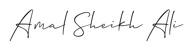Design your own signature with our free online signature maker. With this signature software, you can create a handwritten (Allison_Script) signature for name Amal Sheikh Ali. Amal Sheikh Ali signature style 2 images and pictures png