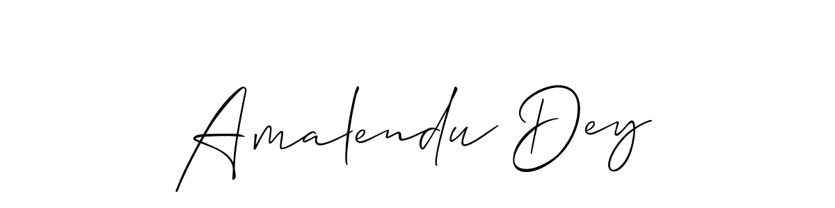 Also we have Amalendu Dey name is the best signature style. Create professional handwritten signature collection using Allison_Script autograph style. Amalendu Dey signature style 2 images and pictures png