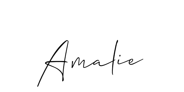 Similarly Allison_Script is the best handwritten signature design. Signature creator online .You can use it as an online autograph creator for name Amalie. Amalie signature style 2 images and pictures png