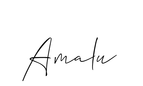 See photos of Amalu official signature by Spectra . Check more albums & portfolios. Read reviews & check more about Allison_Script font. Amalu signature style 2 images and pictures png