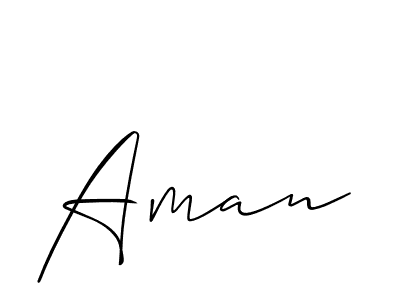 Aman stylish signature style. Best Handwritten Sign (Allison_Script) for my name. Handwritten Signature Collection Ideas for my name Aman. Aman signature style 2 images and pictures png