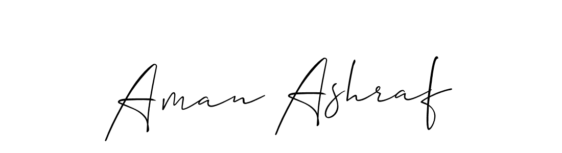 How to Draw Aman Ashraf signature style? Allison_Script is a latest design signature styles for name Aman Ashraf. Aman Ashraf signature style 2 images and pictures png