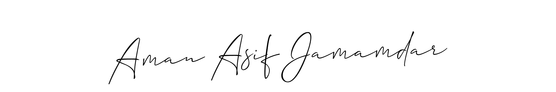 Here are the top 10 professional signature styles for the name Aman Asif Jamamdar. These are the best autograph styles you can use for your name. Aman Asif Jamamdar signature style 2 images and pictures png