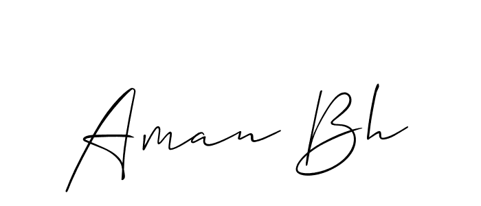 You can use this online signature creator to create a handwritten signature for the name Aman Bh. This is the best online autograph maker. Aman Bh signature style 2 images and pictures png