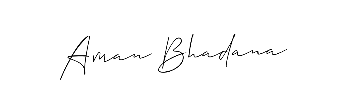 You can use this online signature creator to create a handwritten signature for the name Aman Bhadana. This is the best online autograph maker. Aman Bhadana signature style 2 images and pictures png