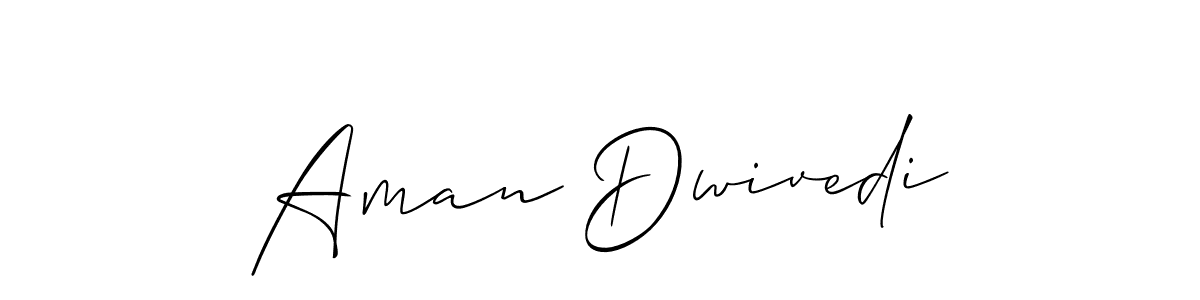 Also You can easily find your signature by using the search form. We will create Aman Dwivedi name handwritten signature images for you free of cost using Allison_Script sign style. Aman Dwivedi signature style 2 images and pictures png